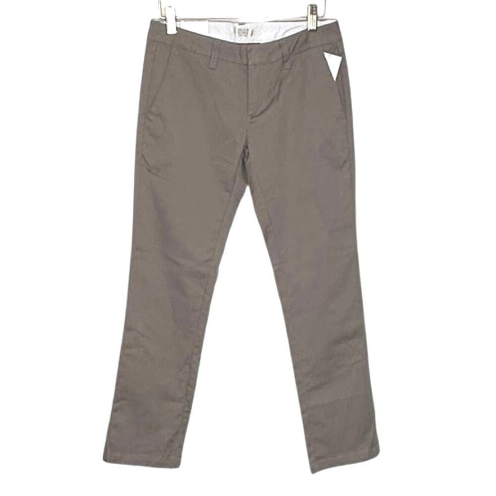 NWT Volcom Slim Straight Ankle Fit Frochickie pant size 0x27 khaki - Picture 1 of 7